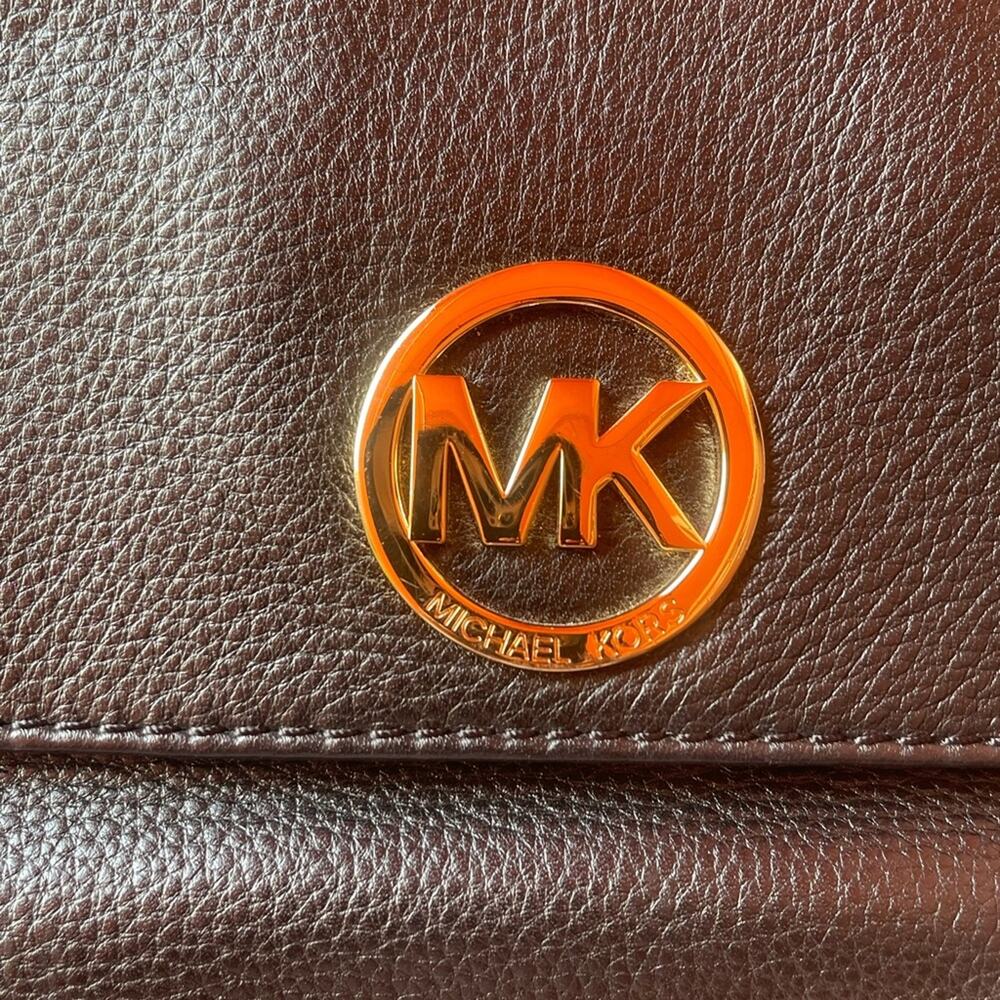 Michael Kors Leather Fulton Black shoulder bag - Picture 9 of 9